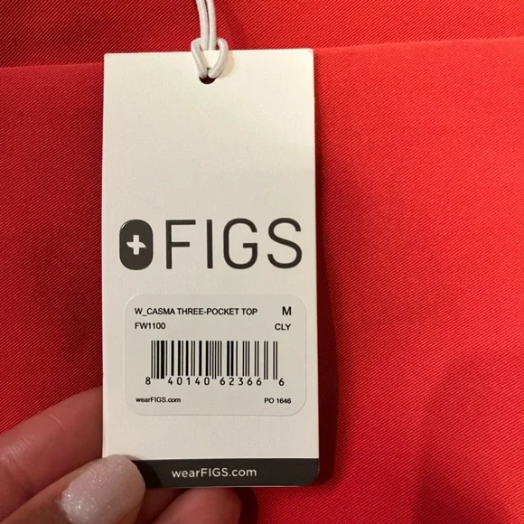 Figs Clay Colored Top M - Picture 4 of 4